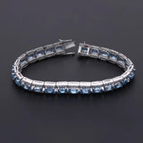 Silver 16.80 ct Topaz Bracelet