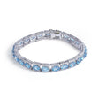 Silver 16.80 ct Topaz Bracelet