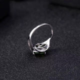 Silver 2.15 ct Chrome Diopside Ring