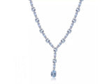 Silver 30.36 ct Topaz Necklace