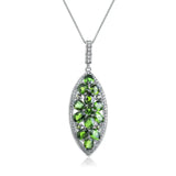 Silver 5.45 ct Chrome Diopside