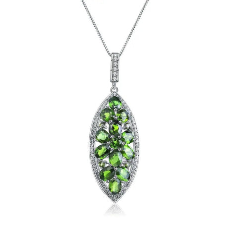 Silver 5.45 ct Chrome Diopside