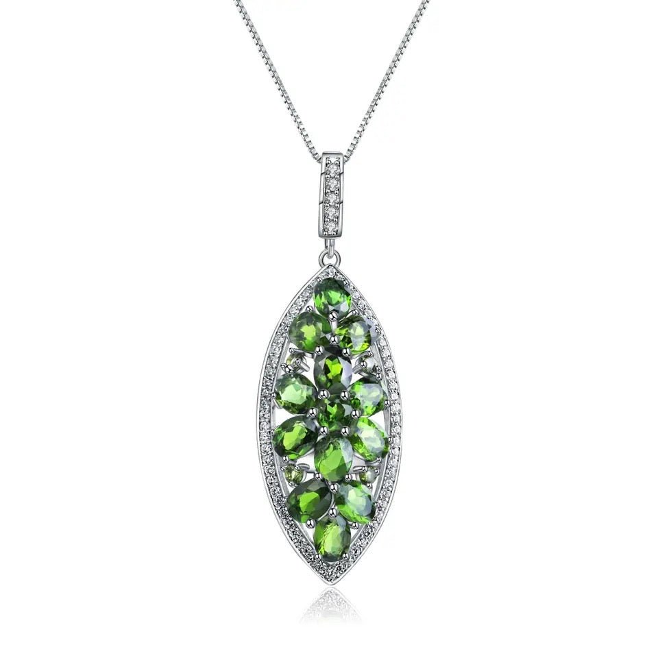 Silver 5.45 ct Chrome Diopside