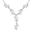 Silver 7.89 ct Topaz Necklace