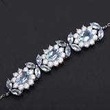 Silver 8.27 ct Topaz Bracelet