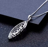 Silver Amethyst Pendant – 1.24 ct Natural Gemstone Necklace