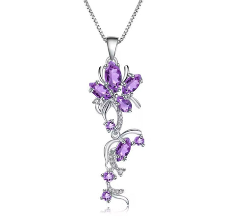 Silver Amethyst Pendant