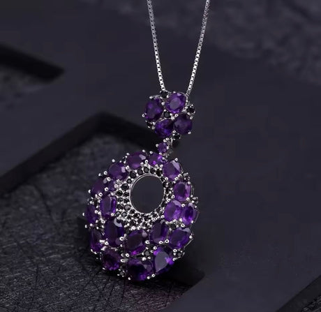 Silver Amethyst Pendant