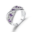 Silver Amethyst Ring – 0.86 ct Natural Amethyst