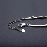 Silver Bracelet with Natural Garnet 5.33 ct – Oval Cut