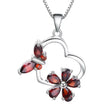 Silver Garnet 2.22 ct Pendant