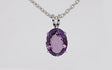 Silver Pendant with Amethyst 14.74 ct