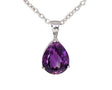 Silver Pendant with Amethyst 18.38 ct
