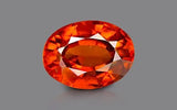 Silver Pendant with Hessonite Garnet 4.31 ct
