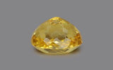 Silver Pendant with Natural Citrine 21.18 ct – Round Cut, AGR Certified