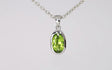 Silver Pendant with Peridot 5.34 ct