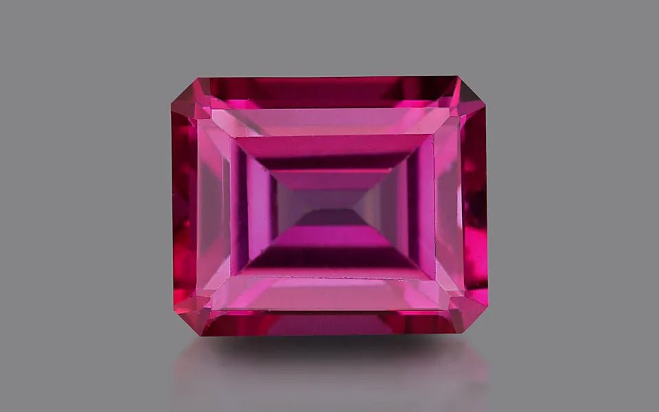 Silver Pendant with Pink Topaz 7.54 ct