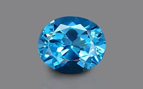 Silver Pendant with Swiss Blue Topaz 6.33 ct