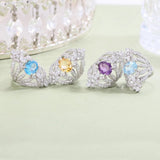 Silver Resizable Ring with Natural Citrine – Oval Cut, Statement Design