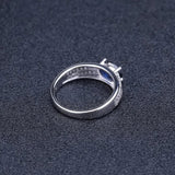 Silver Ring 1.66 ct Sapphire