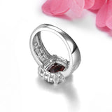 Silver Ring 3.60 ct Amethyst