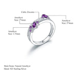 Silver Ring Amethyst