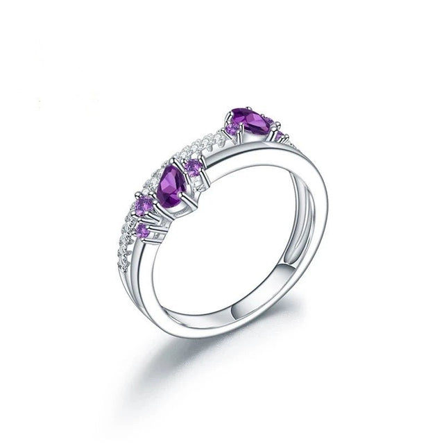Silver Ring Amethyst