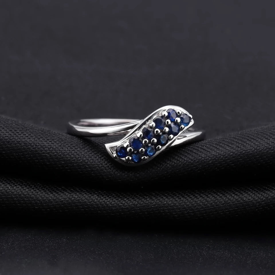 Silver Ring Sapphire