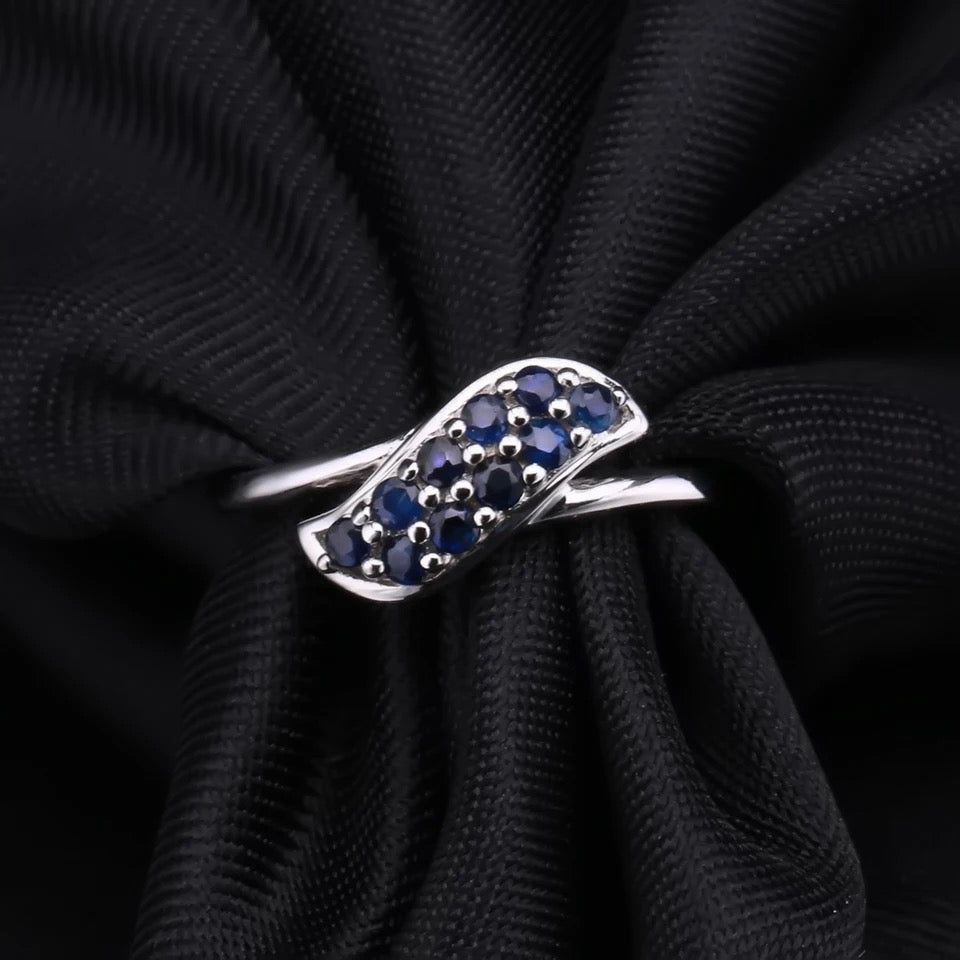 Silver Ring Sapphire
