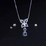 Silver Topaz / Mystic Quartz Pendant