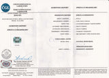 Spodumene 40.79 ct – Light Bluish Green Spodumene (Octagonal, Untreated, ČGL Certified)