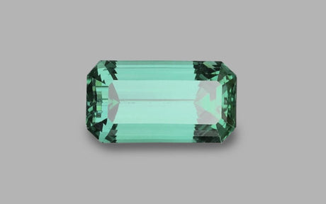 Spodumene 51.80 ct – Light Green, Octagonal Cut, Irradiated