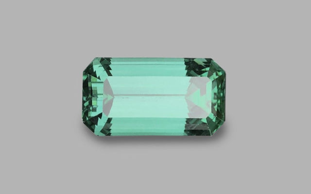 Spodumene 51.80 ct – Light Green, Octagonal Cut, Irradiated