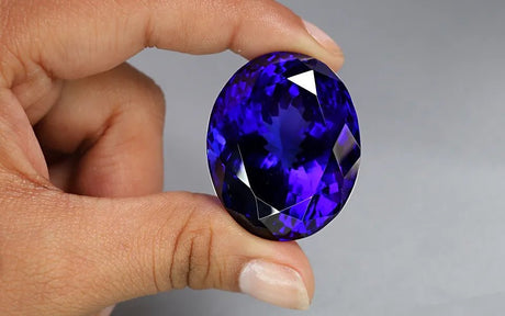 Tanzanite 147.06 ct – Oval Cut, Natural, Lab Certified