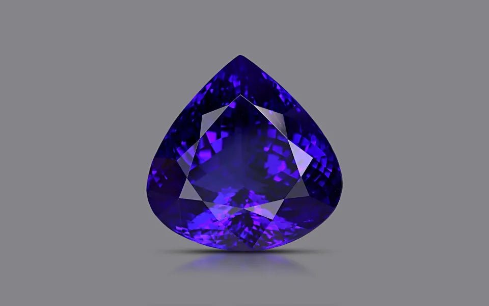 Tanzanite 158.41 ct – Pear Cut, Deluxe Quality, Natural, Lab Certified