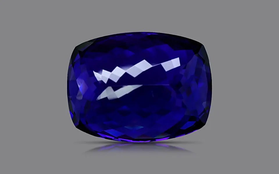 Tanzanite 166.88 ct – Blue, Cushion Cut, Natural, Lab Certified