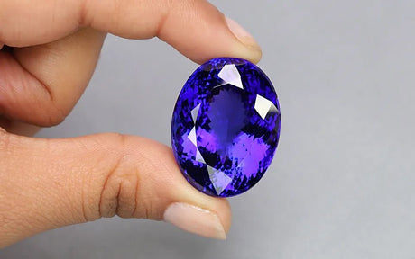 Tanzanite 87.82 ct – Oval Cut, Natural, Lab Certified
