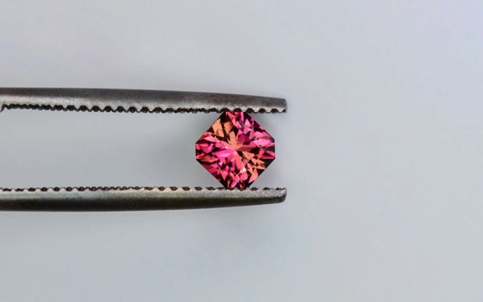 Tourmaline 0.52 ct – Pink, Square Cut, Untreated