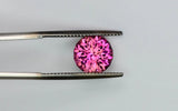 Tourmaline 3.13 ct – Pink, Round Cut, Untreated
