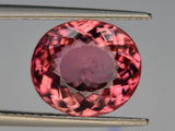 Tourmaline 4.71 ct – Top Pink Color, Oval Cut, ČGL Certified