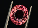 Tourmaline 4.71 ct – Top Pink Color, Oval Cut, ČGL Certified