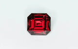Umbalite Garnet 6.63 ct – Vivid Red, Emerald Cut