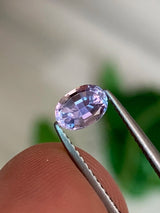 Violet Sapphire 0.87 ct – Pinkish Violet, Oval Cut, GFCO Certified