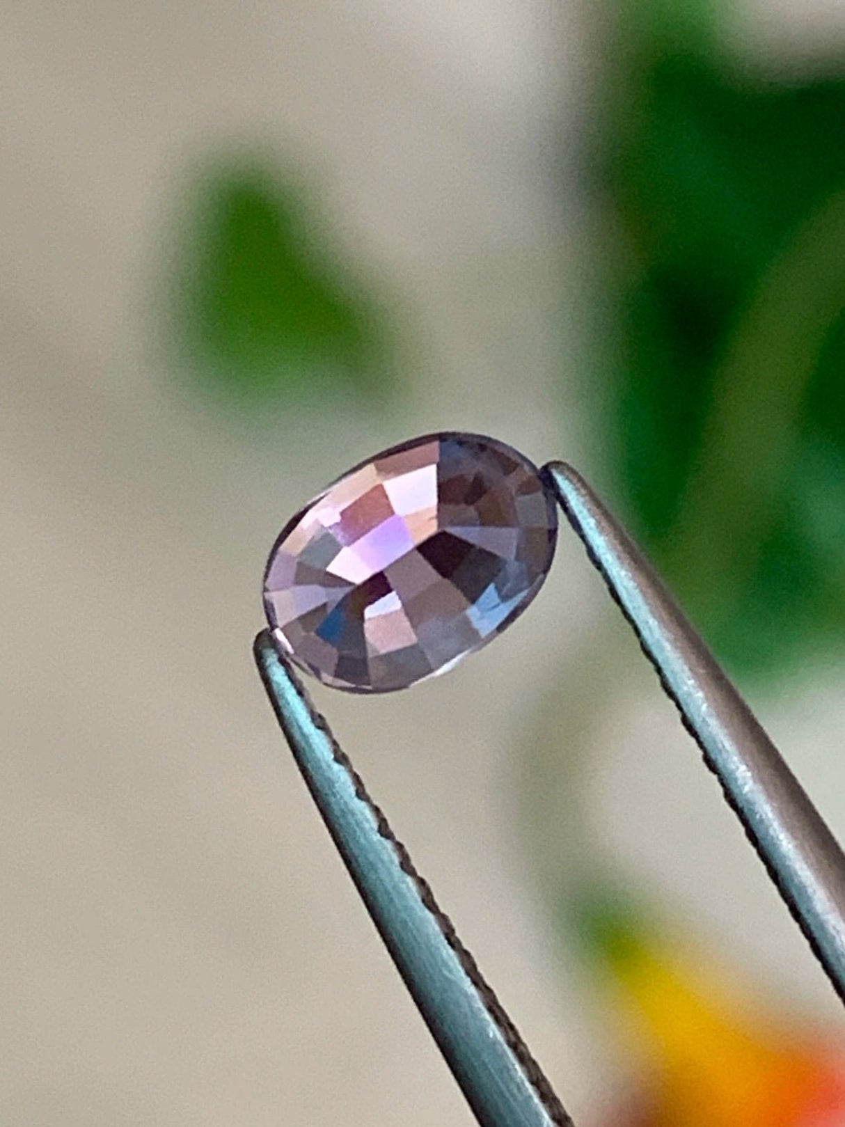 Violet Sapphire 0.87 ct – Pinkish Violet, Oval Cut, GFCO Certified