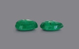Zambia Emerald Pair - 12.01 ct