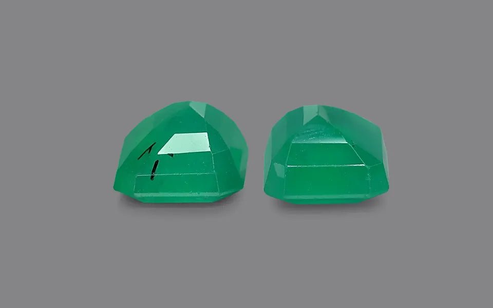 Zambia Emerald Pair - 15.71 ct