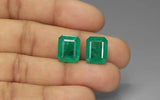 Zambia Emerald Pair - 17.27 ct