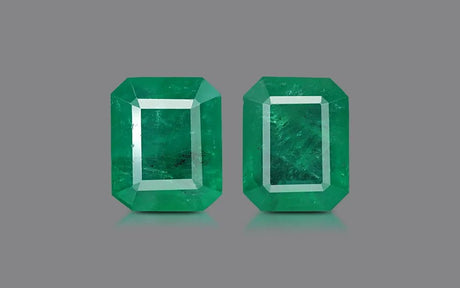 Zambia Emerald Pair - 17.27 ct