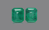Zambia Emerald Pair - 17.27 ct