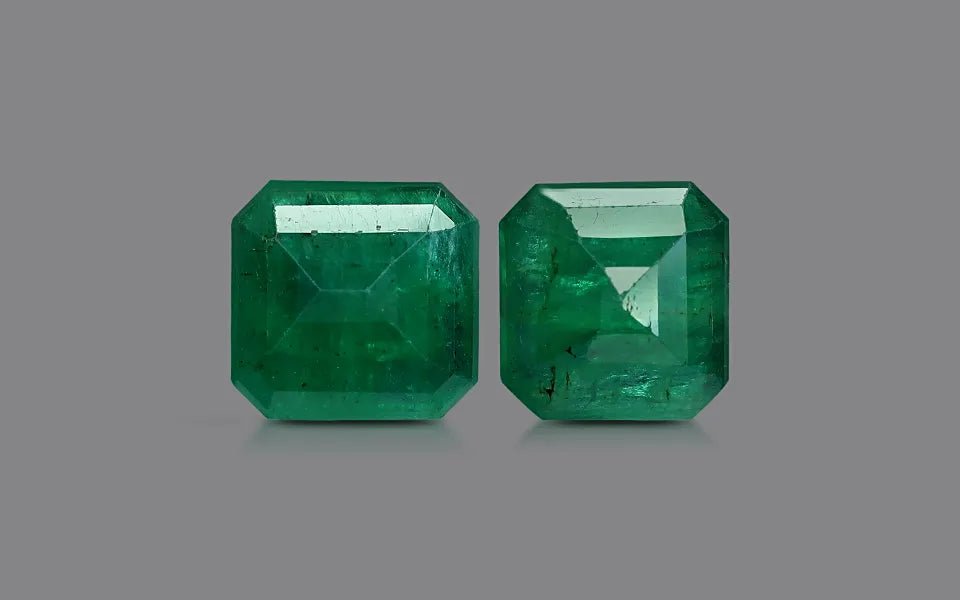 Zambia Emerald Pair - 26.40 ct